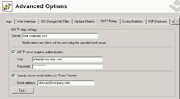 SMTP  (SMTP Relay)
